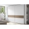 White Wardrobe - Sliding Door