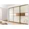 White  with Bronze Wardrobe - Sliding Door